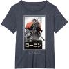 image:imageStar Wars Visions Samurai Box Up Poster TShirtHeather Blue