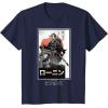 image:imageStar Wars Visions Samurai Box Up Poster TShirtNavy Blue
