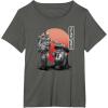 image:imageStar Wars Visions Samurai Droid Sunset TShirtAsphalt Grey