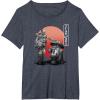 image:imageStar Wars Visions Samurai Droid Sunset TShirtHeather Blue