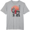 image:imageStar Wars Visions Samurai Droid Sunset TShirtHeather Grey