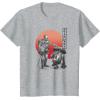 image:imageStar Wars Visions Samurai Droid Sunset TShirtHeather Grey