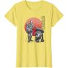 image:imageStar Wars Visions Samurai Droid Sunset TShirtLemon Yellow