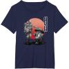 image:imageStar Wars Visions Samurai Droid Sunset TShirtNavy Blue