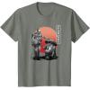 image:imageStar Wars Visions Samurai Droid Sunset TShirtOlive Heather