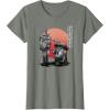 image:imageStar Wars Visions Samurai Droid Sunset TShirtOlive Heather