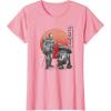 image:imageStar Wars Visions Samurai Droid Sunset TShirtPink