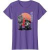 image:imageStar Wars Visions Samurai Droid Sunset TShirtPurple Heather