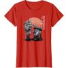 image:imageStar Wars Visions Samurai Droid Sunset TShirtRed