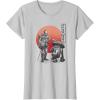 image:imageStar Wars Visions Samurai Droid Sunset TShirtSilver Grey