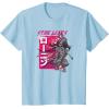 image:imageStar Wars Visions Samurai Grunge Logo TShirtBaby Blue