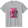 image:imageStar Wars Visions Samurai Grunge Logo TShirtHeather Grey