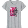 image:imageStar Wars Visions Samurai Grunge Logo TShirtHeather Grey