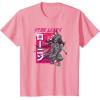 image:imageStar Wars Visions Samurai Grunge Logo TShirtPink