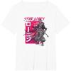 image:imageStar Wars Visions Samurai Grunge Logo TShirtWhite