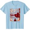 image:imageStar Wars Visions Showdown Panel Poster TShirtBaby Blue