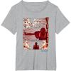 image:imageStar Wars Visions Showdown Panel Poster TShirtHeather Grey
