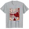 image:imageStar Wars Visions Showdown Panel Poster TShirtHeather Grey