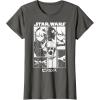 image:imageStar Wars Visions Simple Panel Poster TShirtAsphalt Grey
