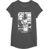image:imageStar Wars Visions Simple Panel Poster TShirtAsphalt Grey
