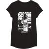 image:imageStar Wars Visions Simple Panel Poster TShirtBlack
