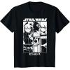 image:imageStar Wars Visions Simple Panel Poster TShirtBlack