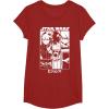 image:imageStar Wars Visions Simple Panel Poster TShirtCranberry Red