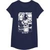 image:imageStar Wars Visions Simple Panel Poster TShirtNavy Blue