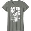 image:imageStar Wars Visions Simple Panel Poster TShirtOlive Heather