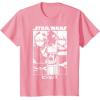 image:imageStar Wars Visions Simple Panel Poster TShirtPink