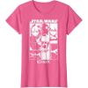 image:imageStar Wars Visions Simple Panel Poster TShirtPink Heather