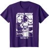 image:imageStar Wars Visions Simple Panel Poster TShirtPurple