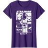image:imageStar Wars Visions Simple Panel Poster TShirtPurple