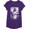 image:imageStar Wars Visions Simple Panel Poster TShirtPurple