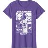 image:imageStar Wars Visions Simple Panel Poster TShirtPurple Heather