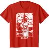 image:imageStar Wars Visions Simple Panel Poster TShirtRed