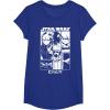image:imageStar Wars Visions Simple Panel Poster TShirtRoyal Blue