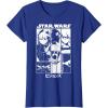 image:imageStar Wars Visions Simple Panel Poster TShirtRoyal Blue