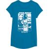 image:imageStar Wars Visions Simple Panel Poster TShirtSapphire Blue