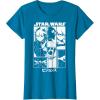 image:imageStar Wars Visions Simple Panel Poster TShirtSapphire Blue