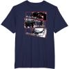 image:imageStar Wars Visions Stacked Panel Poster TShirtNavy Blue