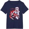 image:imageStar Wars Visions Stormtrooper Ride TShirtNavy Blue
