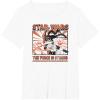 image:imageStar Wars Visions Strong Force Quote TShirtWhite