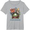 image:imageStar Wars Visions Tatooine Rhapsody Poster TShirtHeather Grey