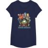 image:imageStar Wars Visions Tatooine Rhapsody Poster TShirtNavy Blue