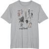 image:imageStar Wars Visions Textbook Character Poster TShirtHeather Grey