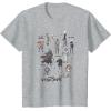 image:imageStar Wars Visions Textbook Character Poster TShirtHeather Grey