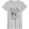 image:imageStar Wars Visions Textbook Character Poster TShirtSilver Grey