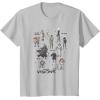 image:imageStar Wars Visions Textbook Character Poster TShirtSilver Grey