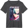image:imageStar Wars Visions Twins Comic Poster TShirtDark Heather Grey